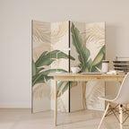 GENTLE HARMONY Decorative 4-Panel Room Divider