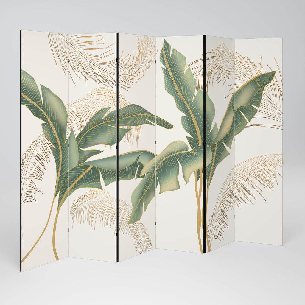 GENTLE HARMONY Decorative 6-Panel Room Divider