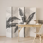 CALM ALLURE Decorative 5-Panel Room Divider