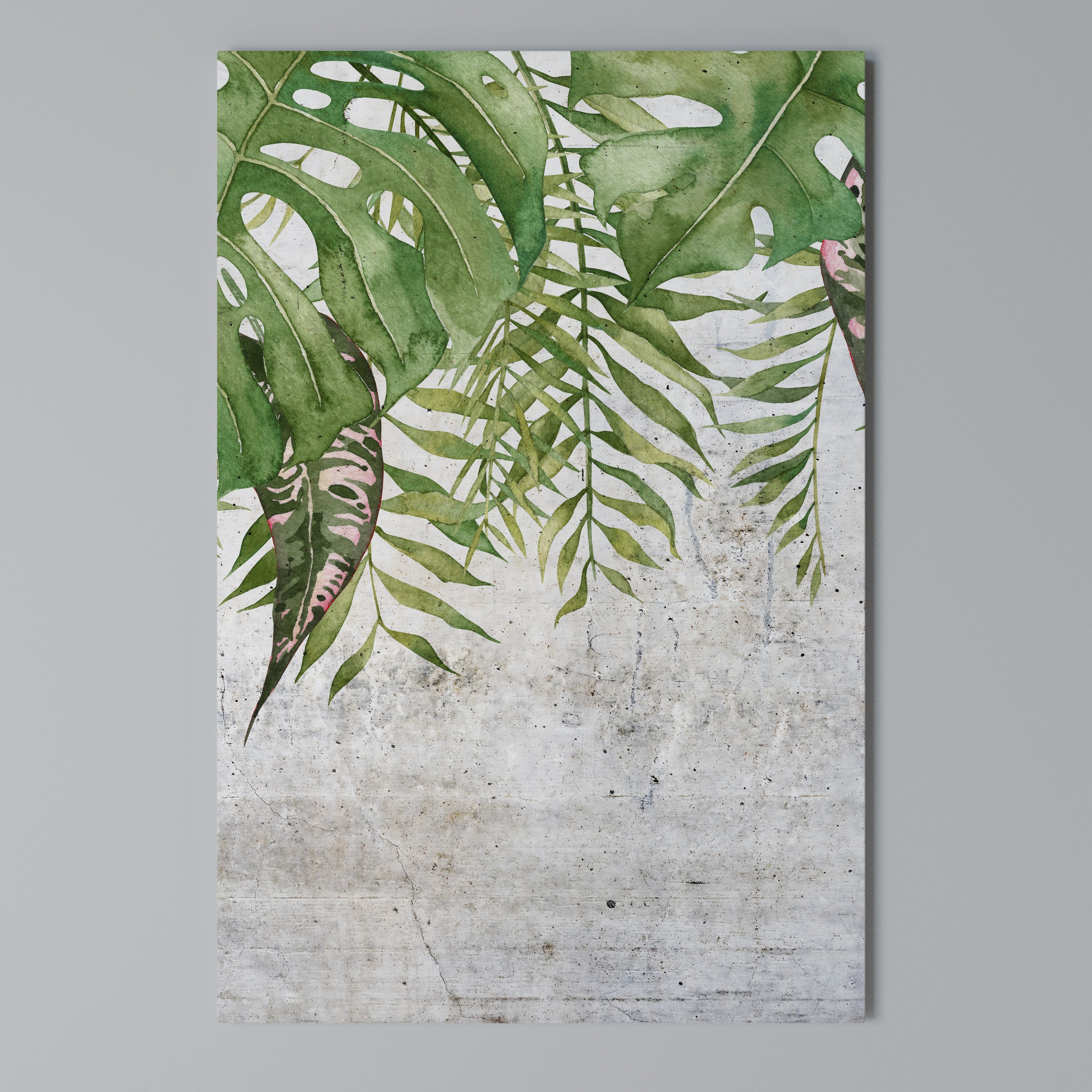 URBAN TROPICS Quadro em tela vertical