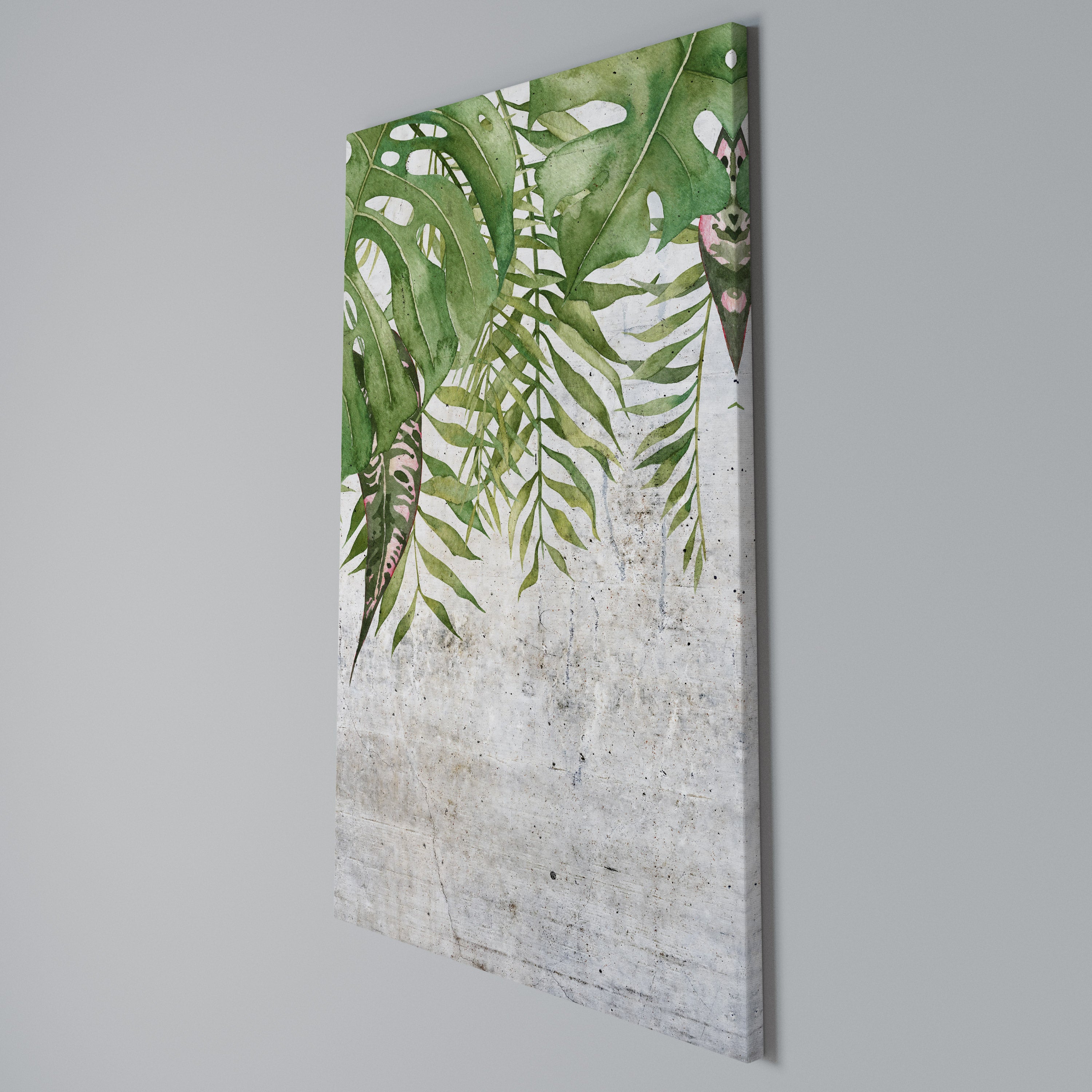 URBAN TROPICS Quadro em tela vertical