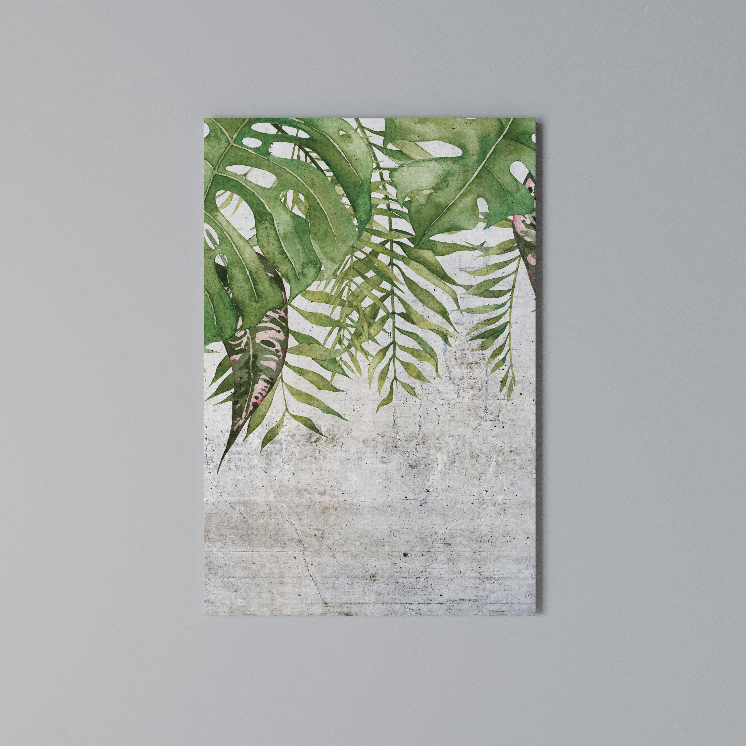 URBAN TROPICS Quadro em tela vertical