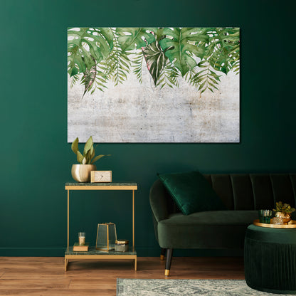 URBAN TROPICS Horizontal Canvas Print