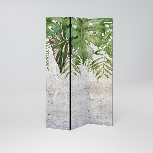 URBAN TROPICS Biombo de 3 Painéis