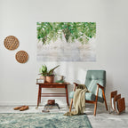 URBAN TROPICS Peel and Stick Horizontal Poster