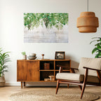 URBAN TROPICS Peel and Stick Horizontal Poster