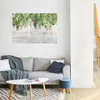 URBAN TROPICS Peel and Stick Horizontal Poster