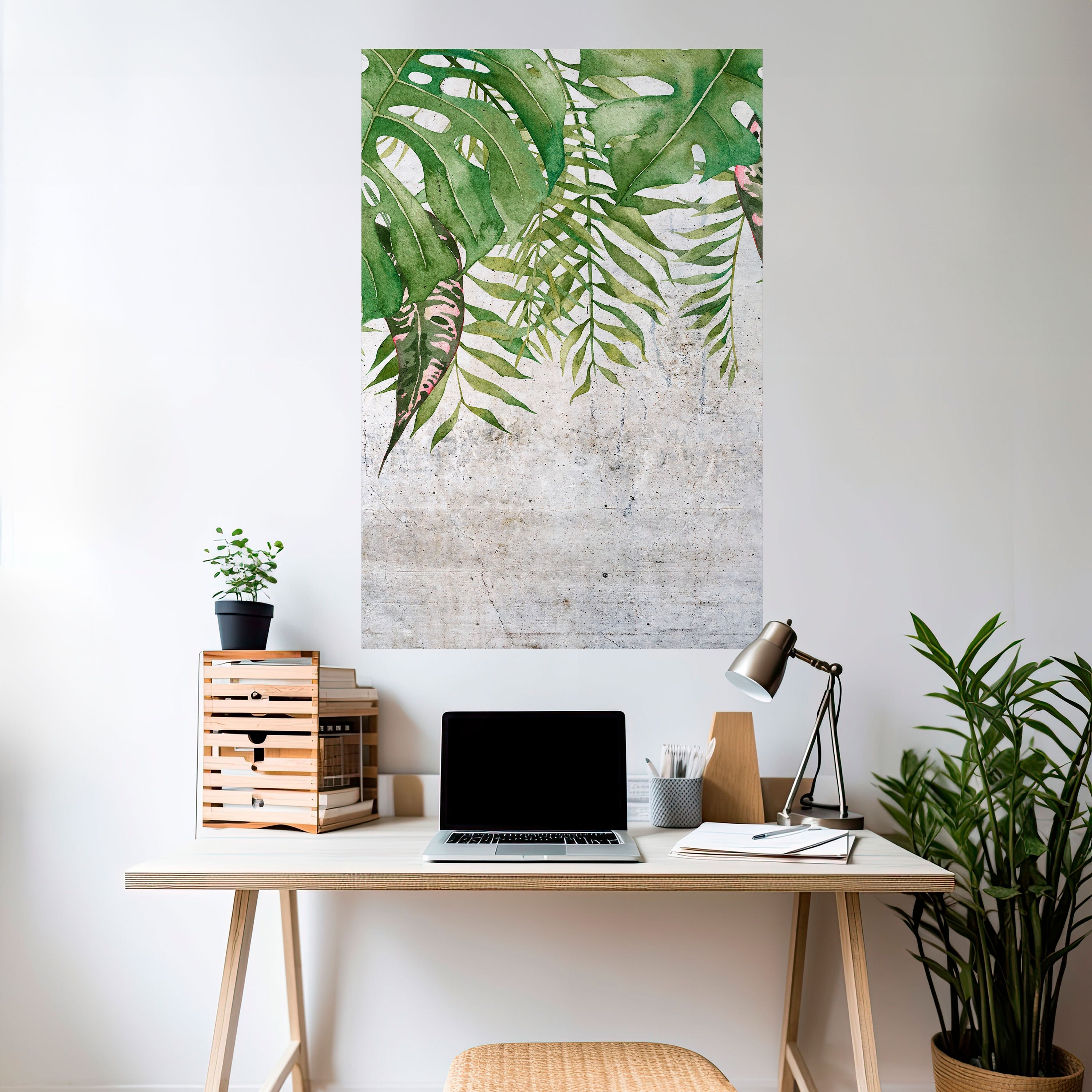 URBAN TROPICS Poster Vertical Autocolante