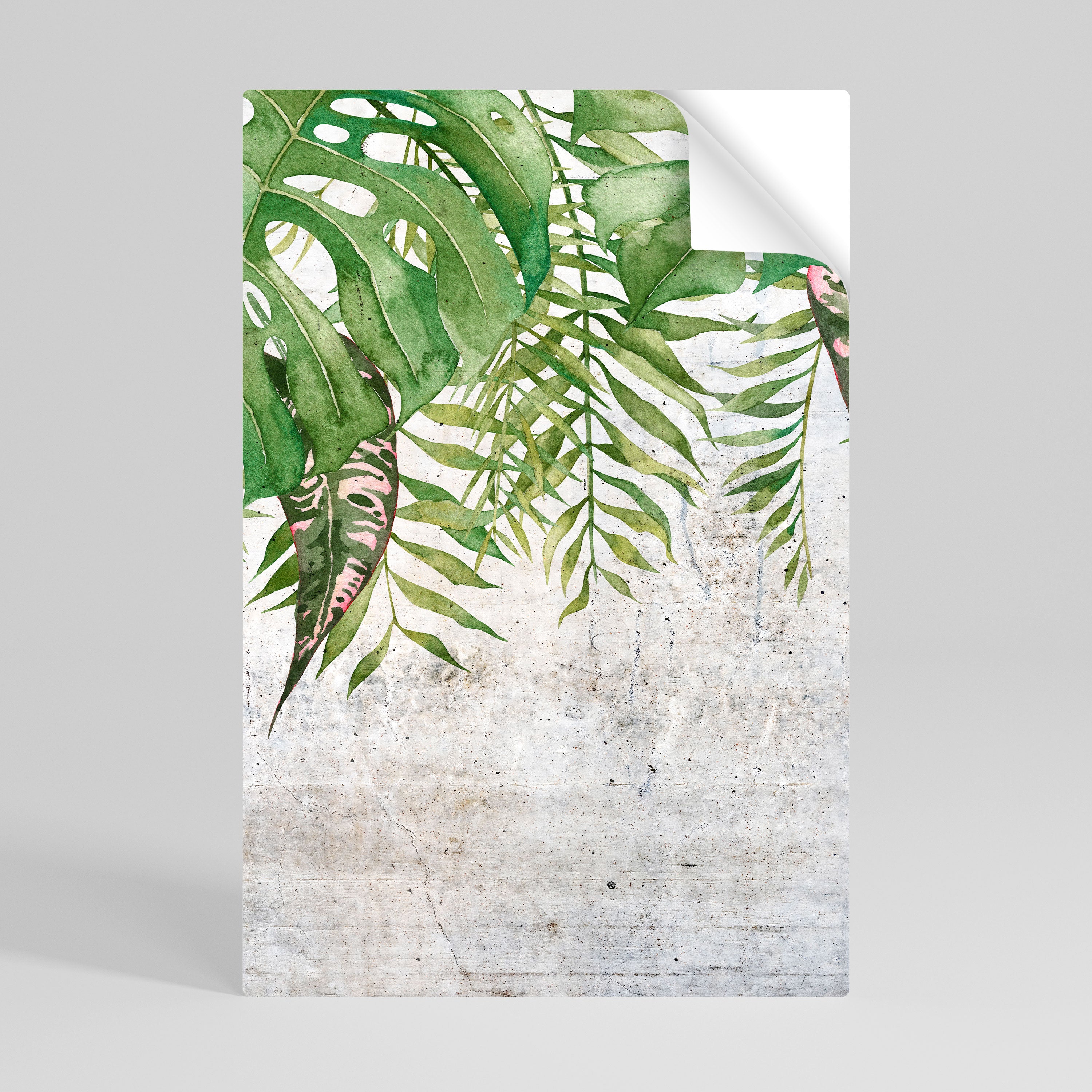 URBAN TROPICS Póster Autocolante Vertical