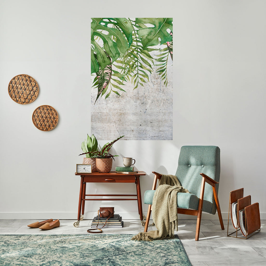 URBAN TROPICS Poster Vertical Autocolante