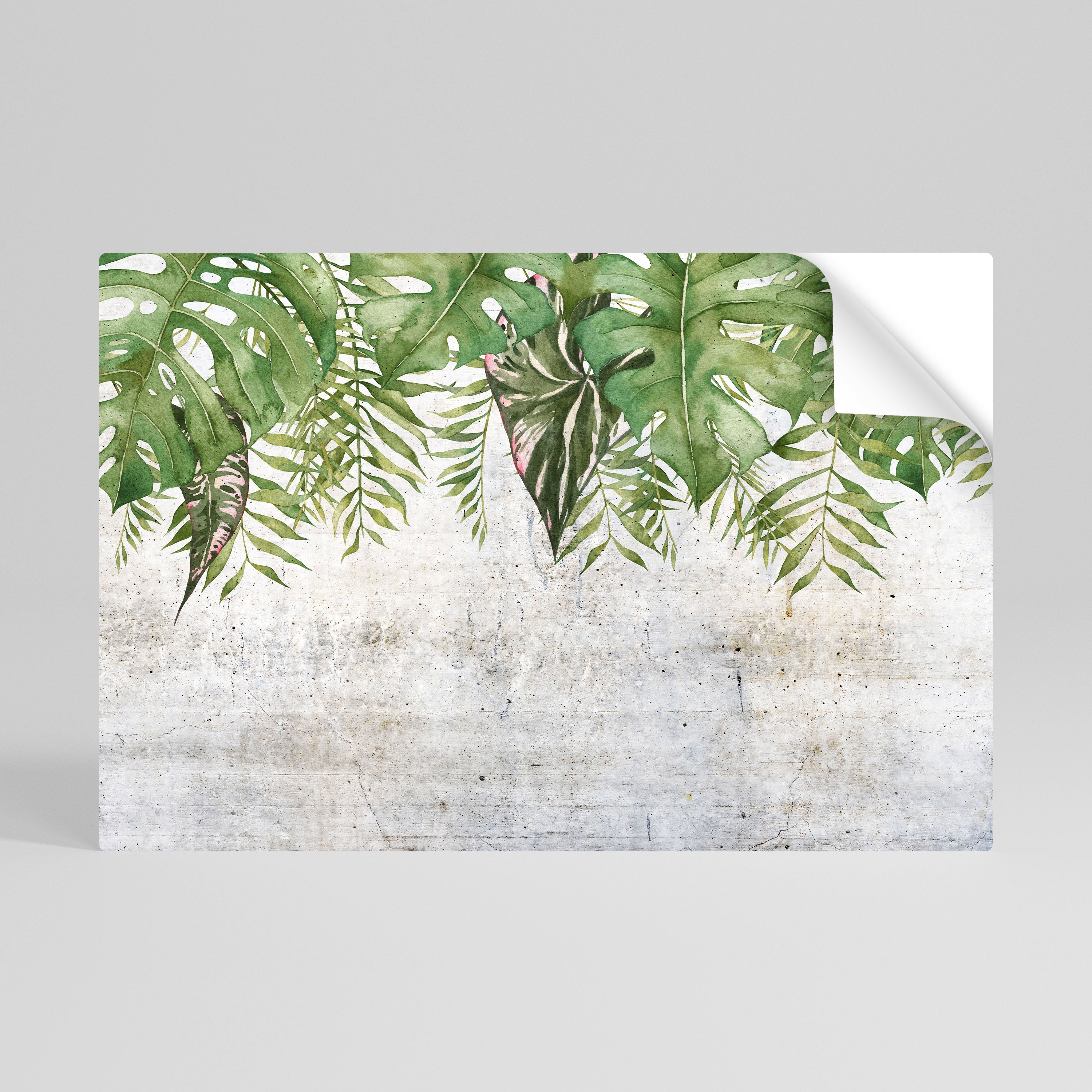 URBAN TROPICS Póster Autocolante Horizontal