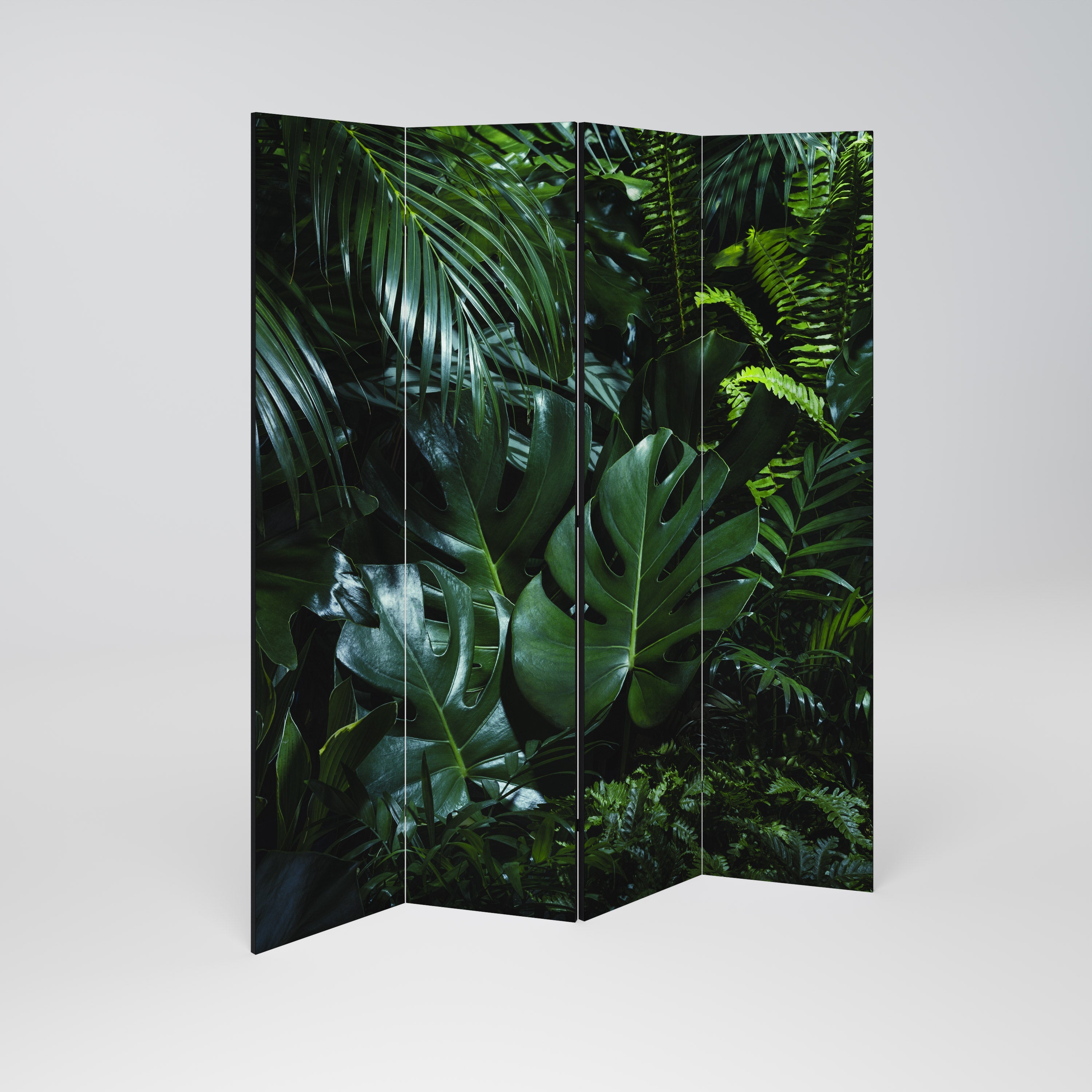 NATURE'S CLANDESTINE REVERIE Decorative 4-Panel Room Divider
