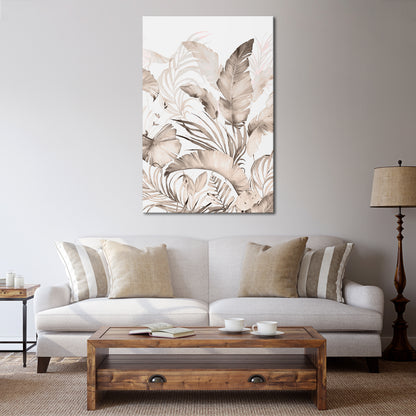 WILD TENDERNESS Quadro em tela vertical