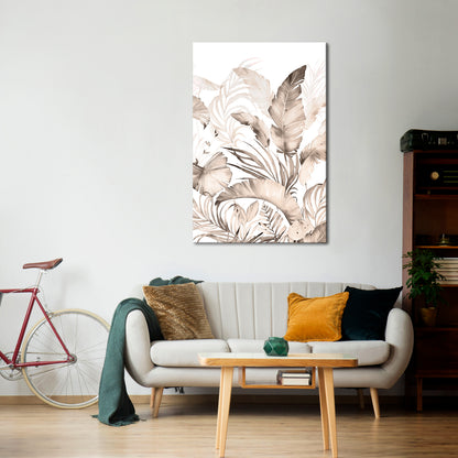 WILD TENDERNESS Quadro em tela vertical