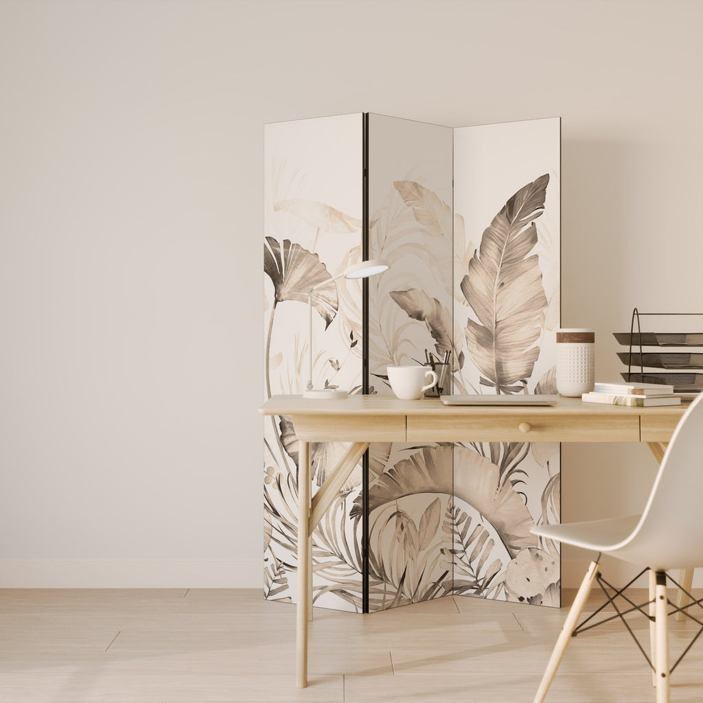 WILD TENDERNESS Biombo Decorativo de 3 Painéis