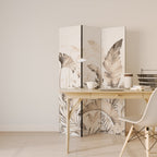 WILD TENDERNESS Biombo Decorativo de 3 Painéis