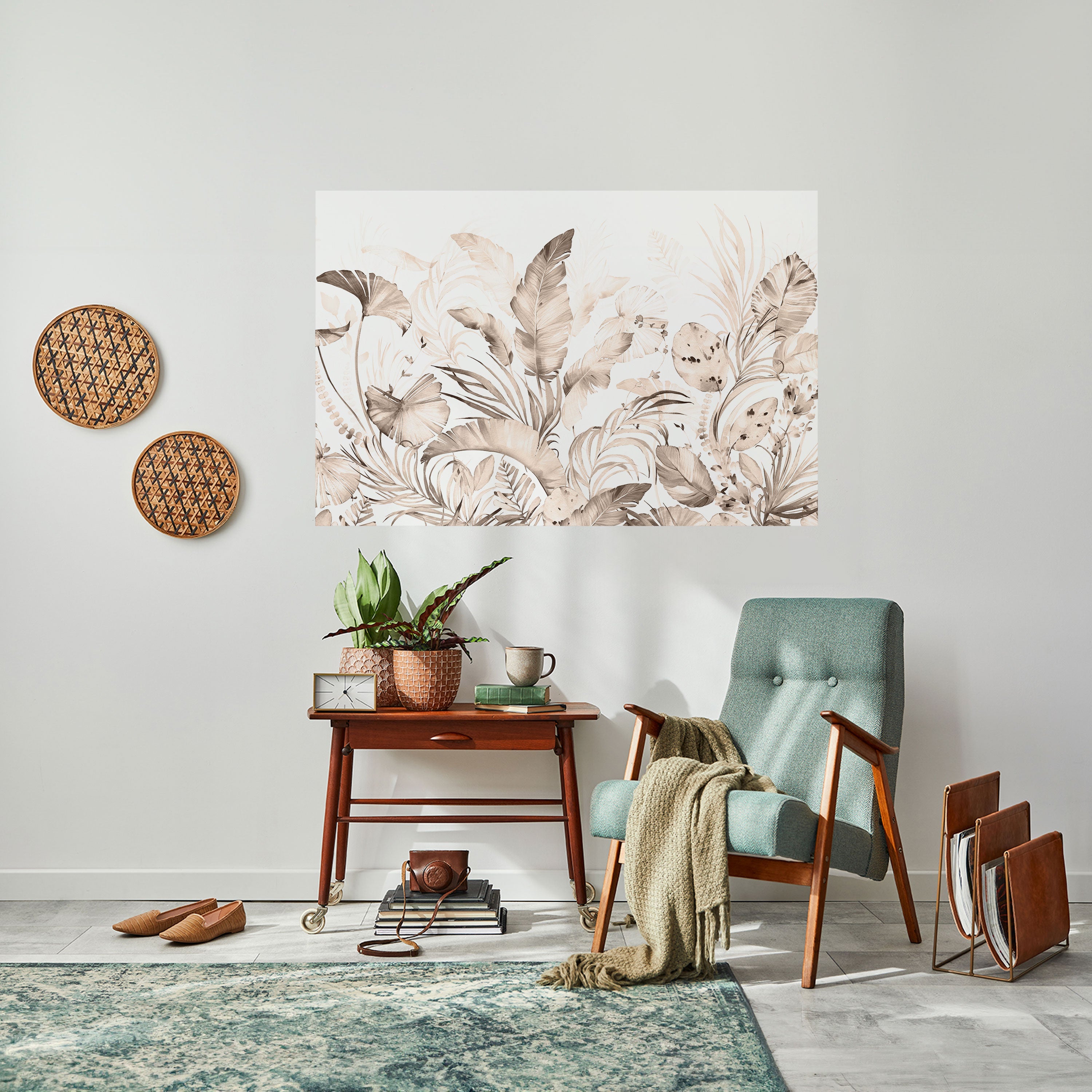 WILD TENDERNESS Peel and Stick Horizontal Poster