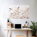 WILD TENDERNESS Peel and Stick Horizontal Poster