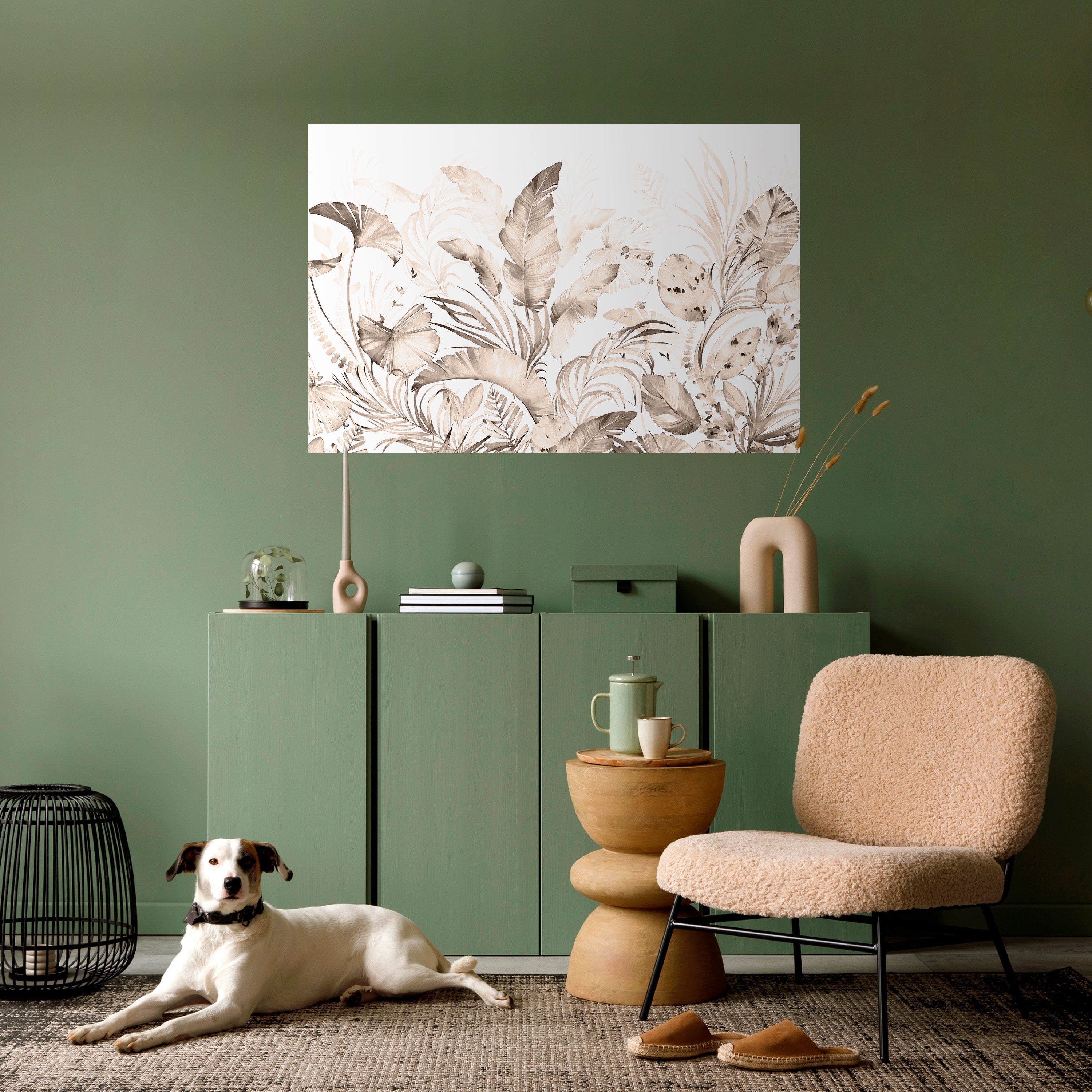 WILD TENDERNESS Peel and Stick Horizontal Poster