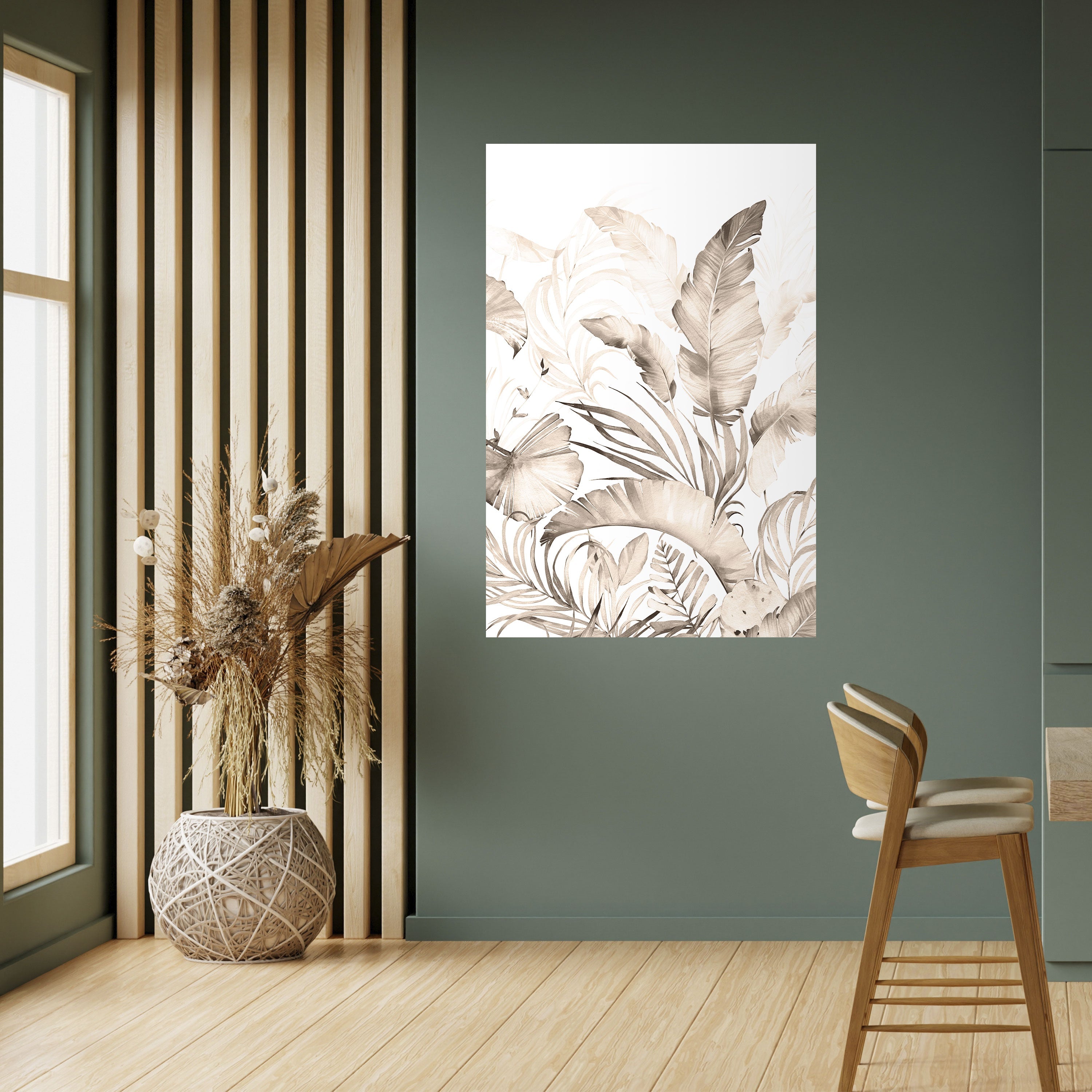 WILD TENDERNESS Peel and Stick Vertical Poster