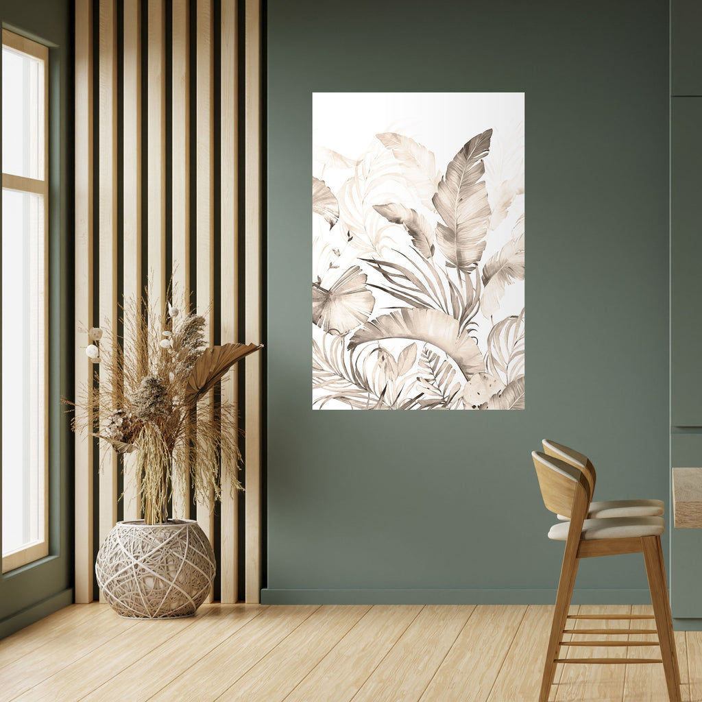 WILD TENDERNESS Peel and Stick Vertical Poster