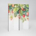 STRAWBERRY DREAMSCAPE 4-Panel Room Divider