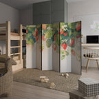 STRAWBERRY DREAMSCAPE 6-Panel Room Divider