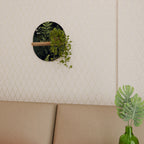 FOREST WONDERS Prateleira Oval Decorativa em Efeito Carvalho