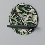 EERIE STROMANTHE Prateleira Redonda Decorativa em Acabamento Preto