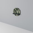 EERIE STROMANTHE Prateleira Redonda Decorativa em Acabamento Preto