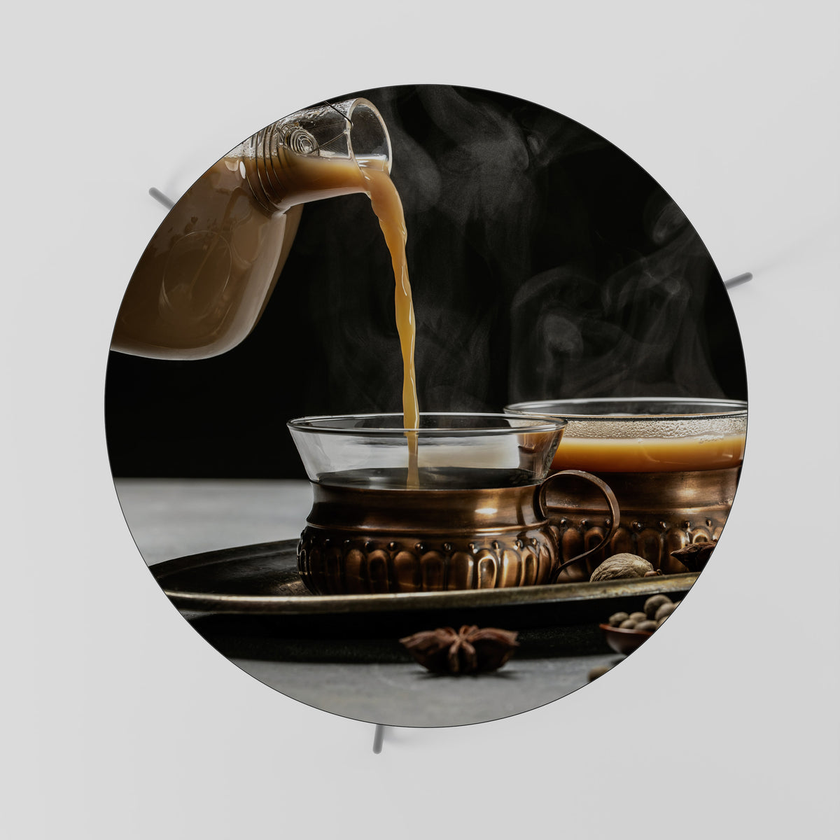 STEAMING SIPS OF SERENITY Mesa de Centro
