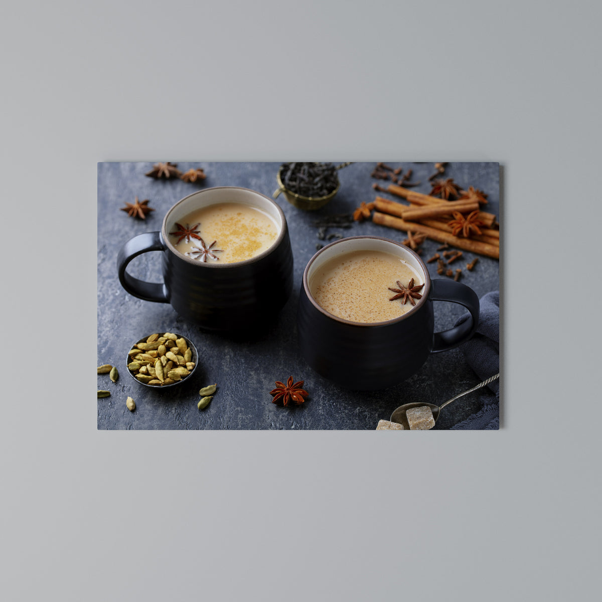 WARMTH IN A CUP Horizontal Canvas Print