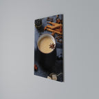 WARMTH IN A CUP Quadro em tela vertical