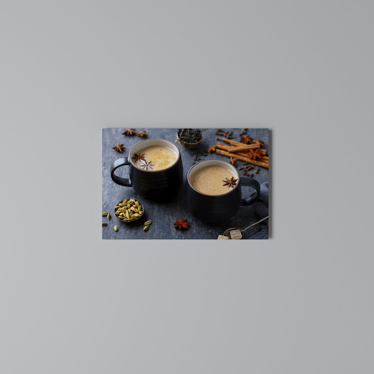 WARMTH IN A CUP Horizontal Canvas Print