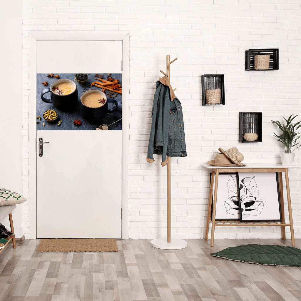 WARMTH IN A CUP Peel and Stick Horizontal Poster