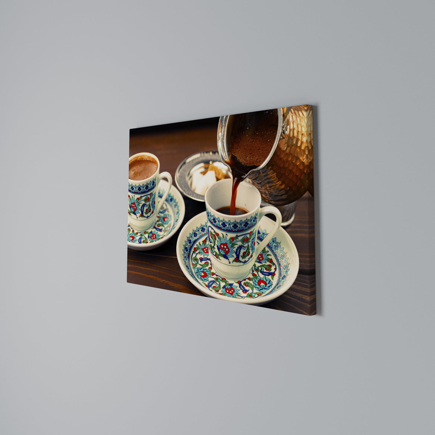 TRADITION IN A CUP Horizontal Canvas Print