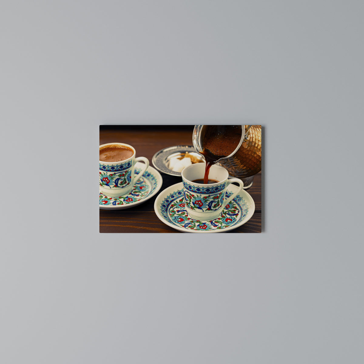 TRADITION IN A CUP Horizontal Canvas Print