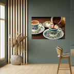 TRADITION IN A CUP Peel and Stick Horizontal Poster