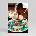 TRADITION IN A CUP Poster Vertical Autocolante