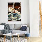 TRADITION IN A CUP Poster Vertical Autocolante