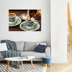 TRADITION IN A CUP Peel and Stick Horizontal Poster