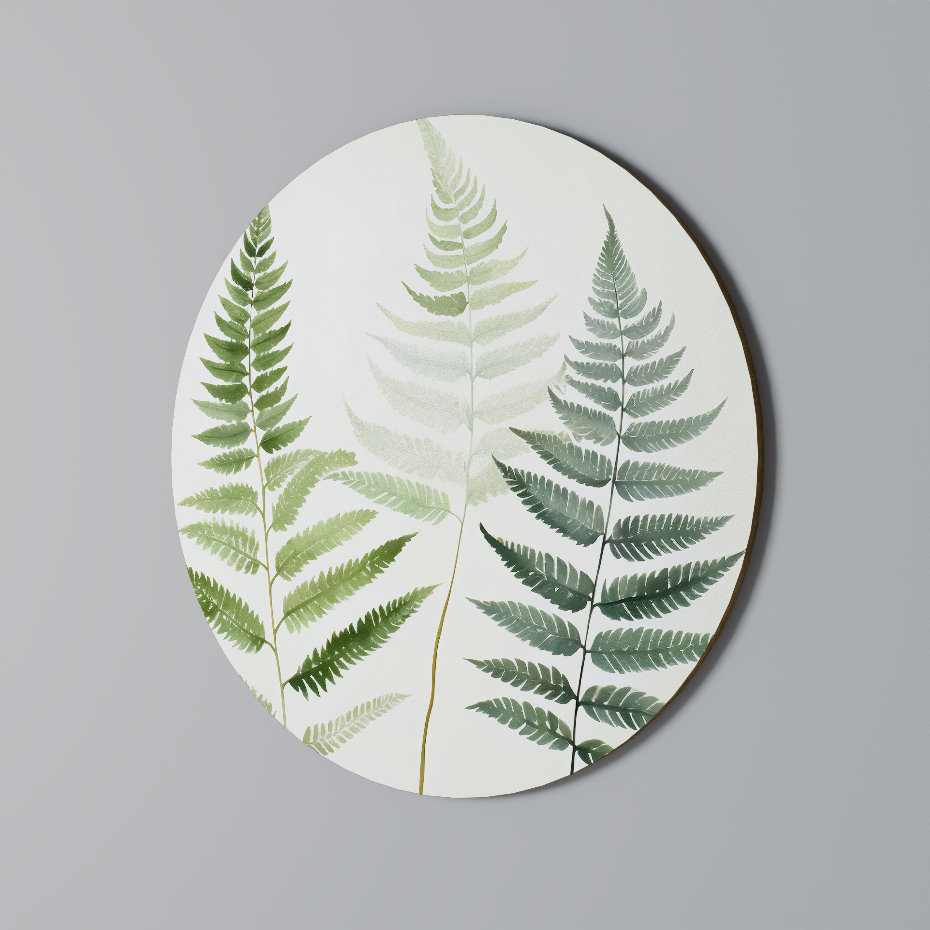 FERN MAJESTY Quadro Redondo Decorativo