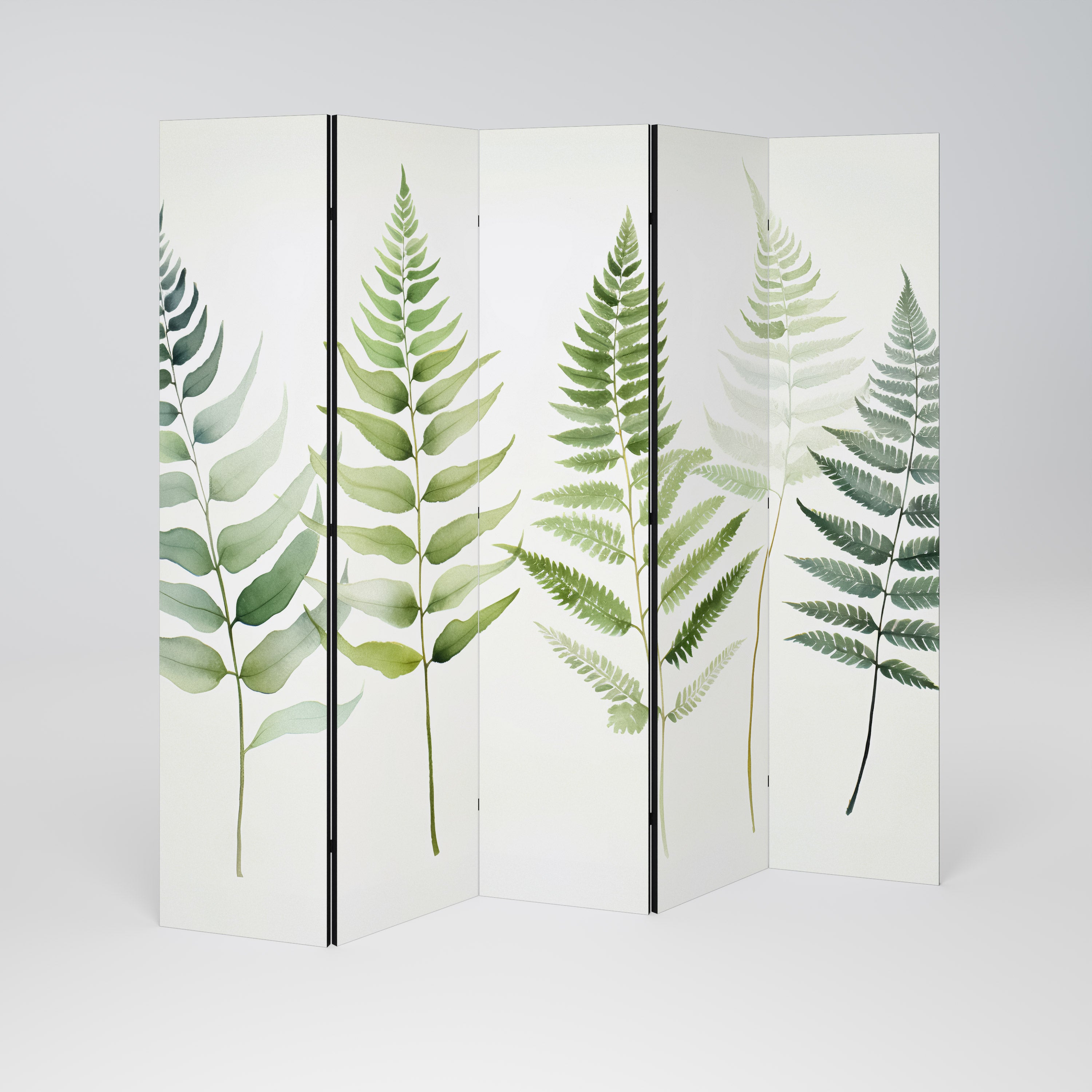 FERN MAJESTY Biombo de 5 Painéis