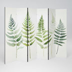 FERN MAJESTY Decorative 6-Panel Room Divider