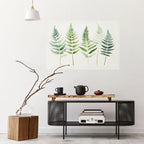 FERN MAJESTY Peel and Stick Horizontal Poster