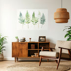 FERN MAJESTY Peel and Stick Horizontal Poster