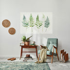 FERN MAJESTY Peel and Stick Horizontal Poster