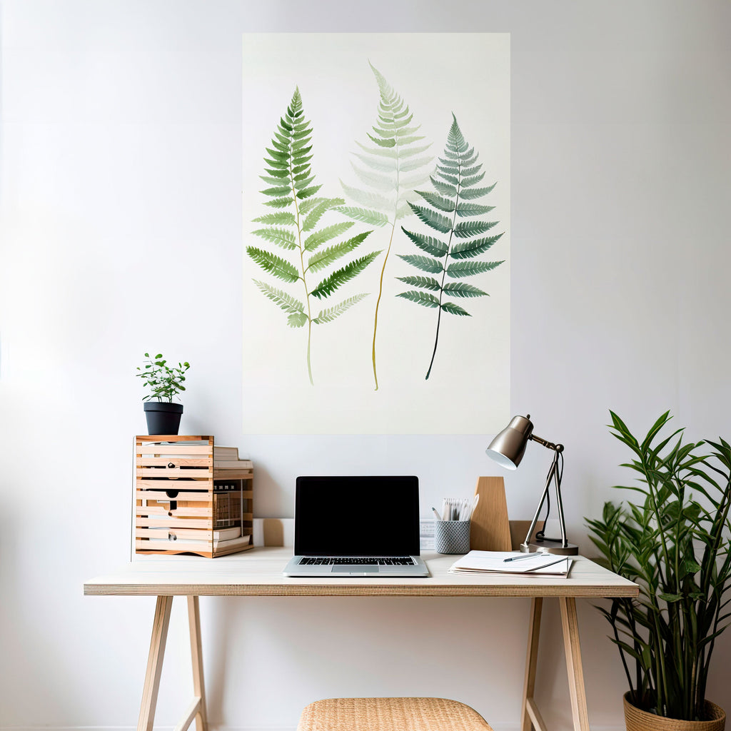 FERN MAJESTY Poster Vertical Autocolante