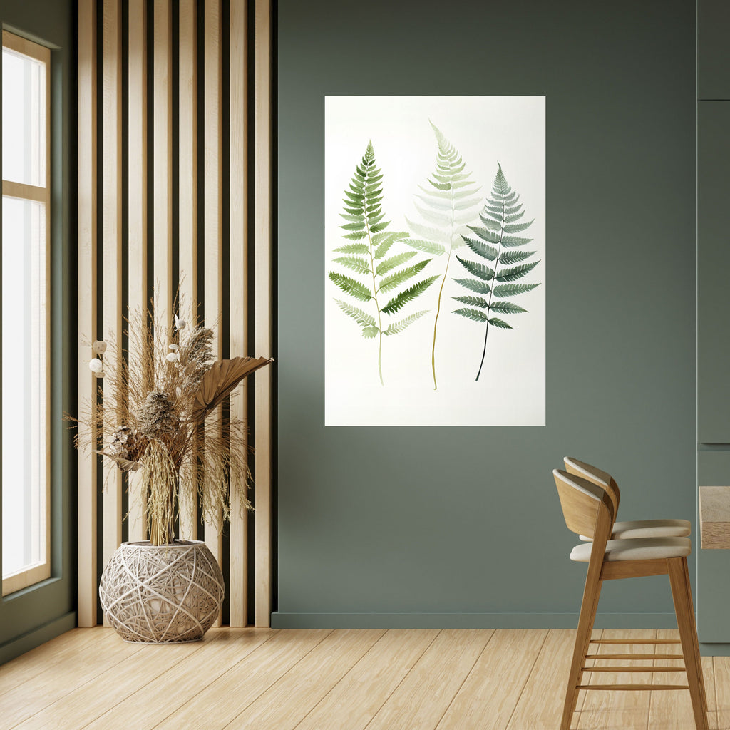 FERN MAJESTY Poster Vertical Autocolante
