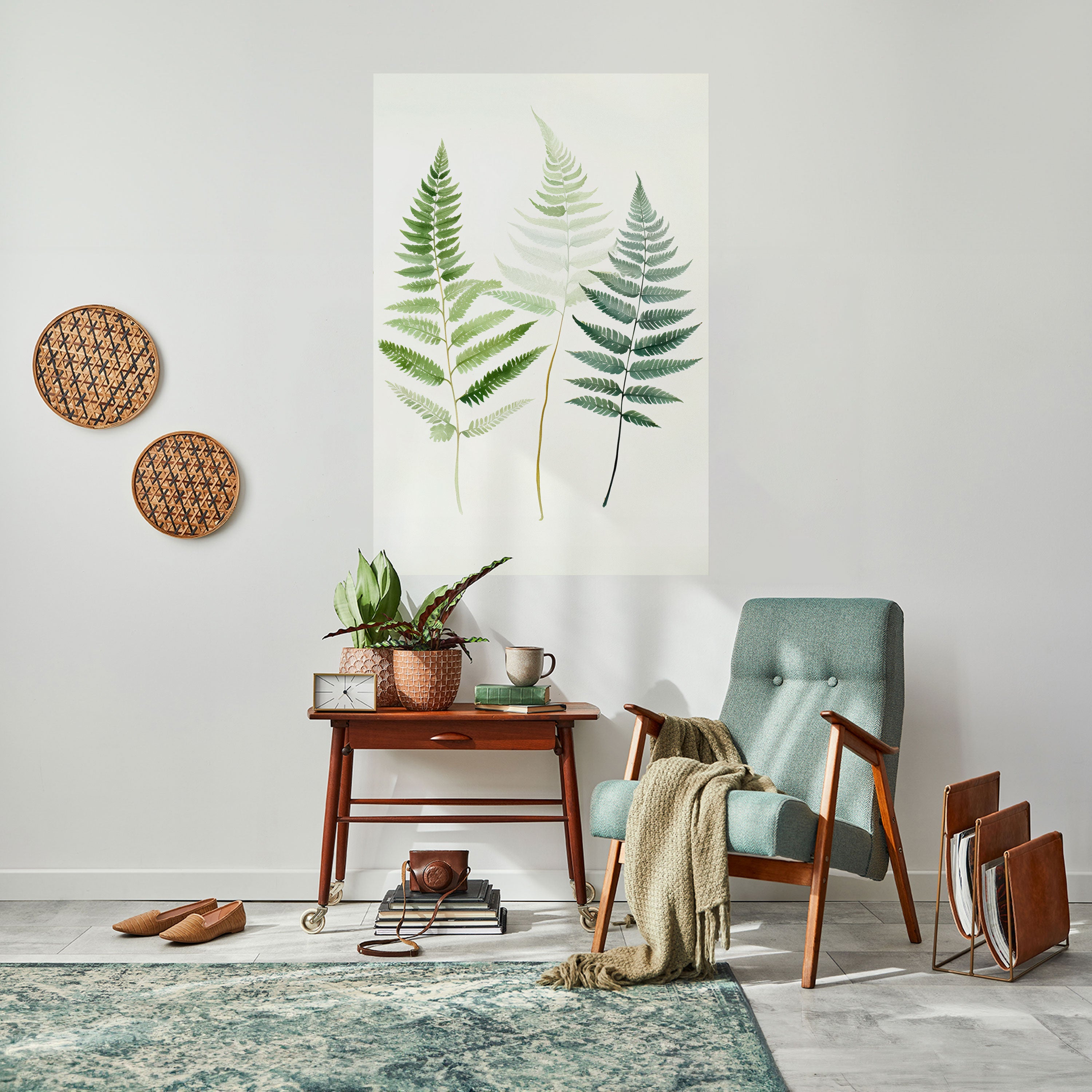 FERN MAJESTY Poster Vertical Autocolante